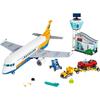 Byflyplass Fly Modell Byggeklosser Pedagogiske Fly Byggeklosser 60262 Pedagogisk Leker for Barn Gave