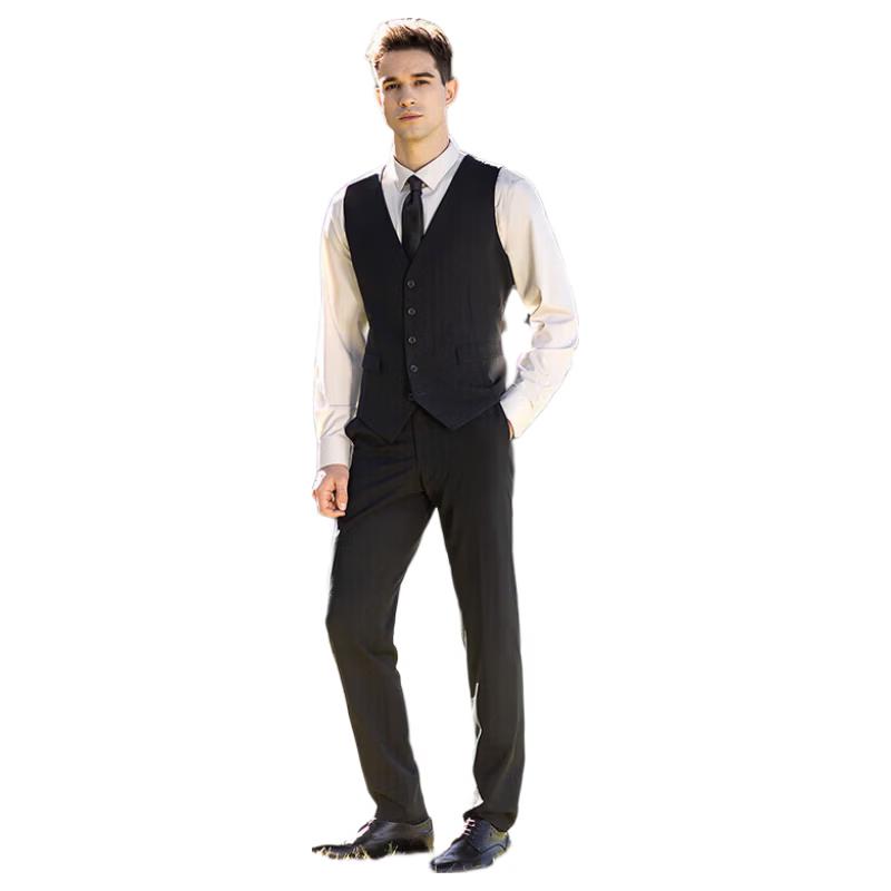 VICUTU Men s Slim Fit Wool Blend Suit Vest 185/104B