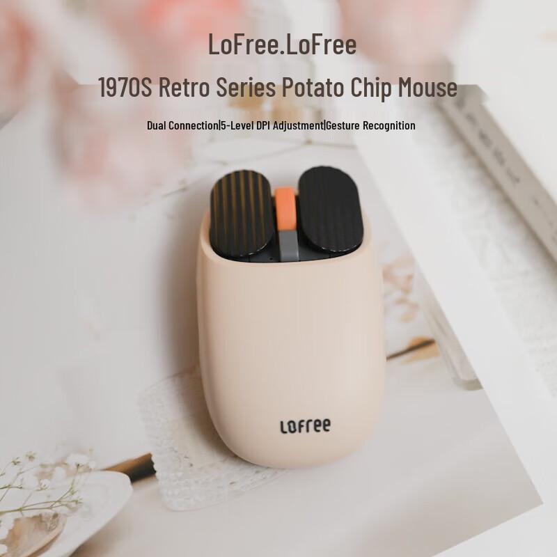 LOFREE 1970S Retro Dual-Mode Wireless Mouse