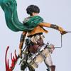 36cm Attack On Titan Anime Figure Rival Shingeki No Kyojin Levi Ackerman Action Figure Mikasa Ackerman Figurine Model Doll Toys