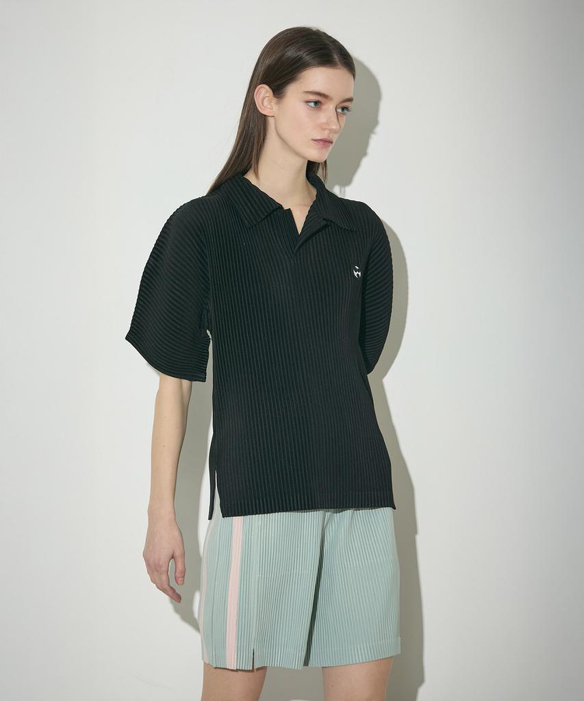 Waiowai Pastel Color Block Pleated Shorts_2 Colors