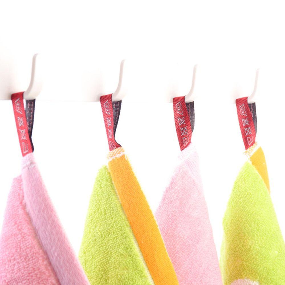 3Pcs Cute Bear Dishcloth Cotton Children's Handkerchief Halloween Bath Towel  Household