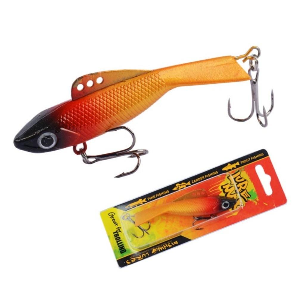 Swimbait Ice Fishing Lure 8.5cm Artificial Fishing Lure Durable Winter Fishing Bait  Fishing Gear