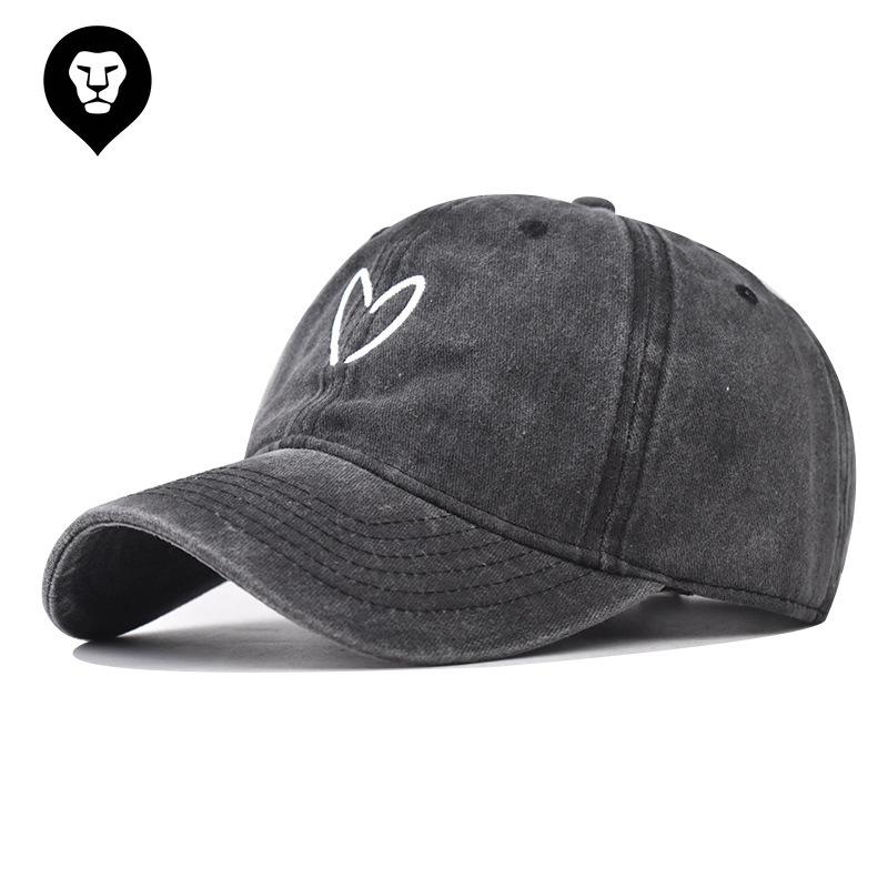 

Новая бейсболка с вышивкой Love Cotton, классическая бейсболка Adjustable