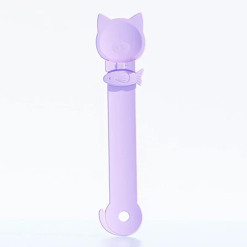 Cat Squeeze Feeder Spoon For Liquid Food Puree Strip Snack Dispenser Pet Feeding Tool Easy Use Supplies Churu Tube Helper