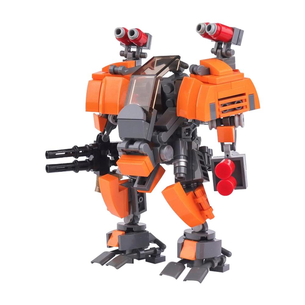 Uplink Mech Revamp Robot Model Building Blocks DIY Creative Design Combat Activity Mech Robot Assembling Bricks Toy Gift