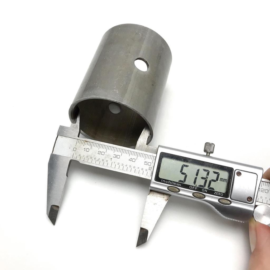 Perno del movimento centrale della cyclette: Diametro Esterno 56mm, Lunghezza 68mm - Tubo Rotante per Attrezzature Fitness