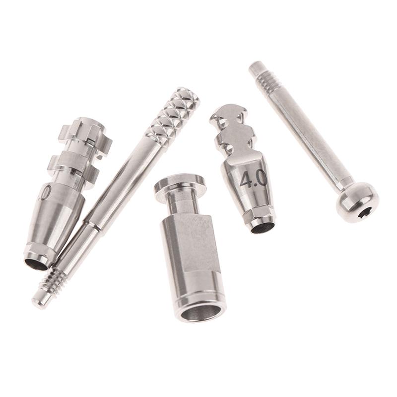 Dental Titanium Alloy Oral Surgery Components Accessories Analog Plaster Fixture Open Tray Closed Rod Transfer Coping Abutments
