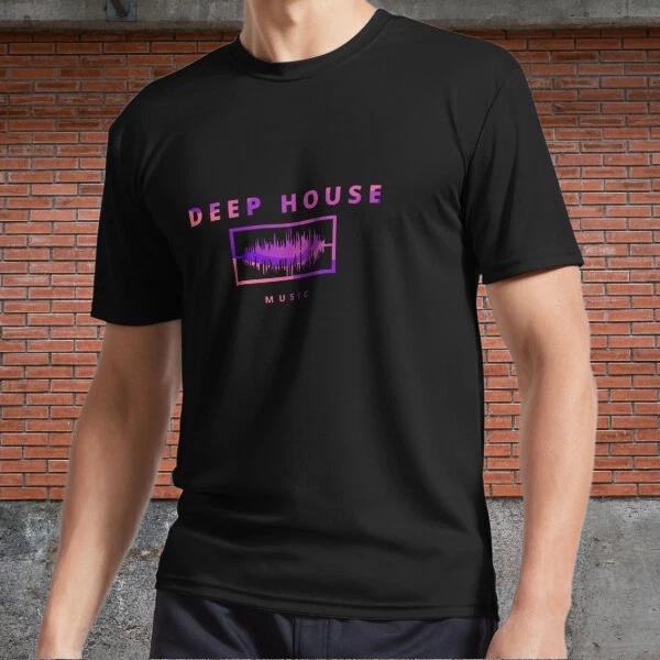 Men s and Women s T-shirts Cool Deep House Music L
