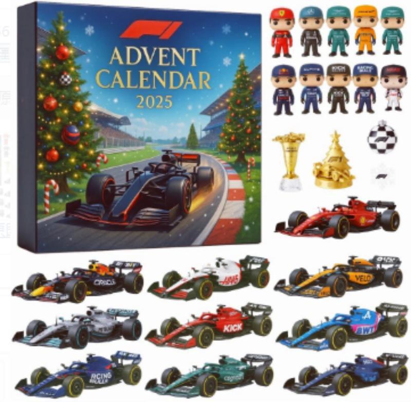 Cat Lovers Advent Calendar: Christmas Tree Decoration with Acrylic Pendants