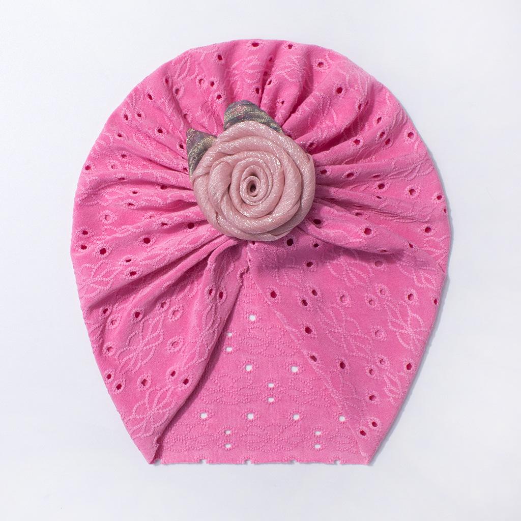 Baby Hollow Out Cap Soft Breathable Infant Hat Comfortable Lightweight Toddler Headwear Suitable for Newborns and Young Children