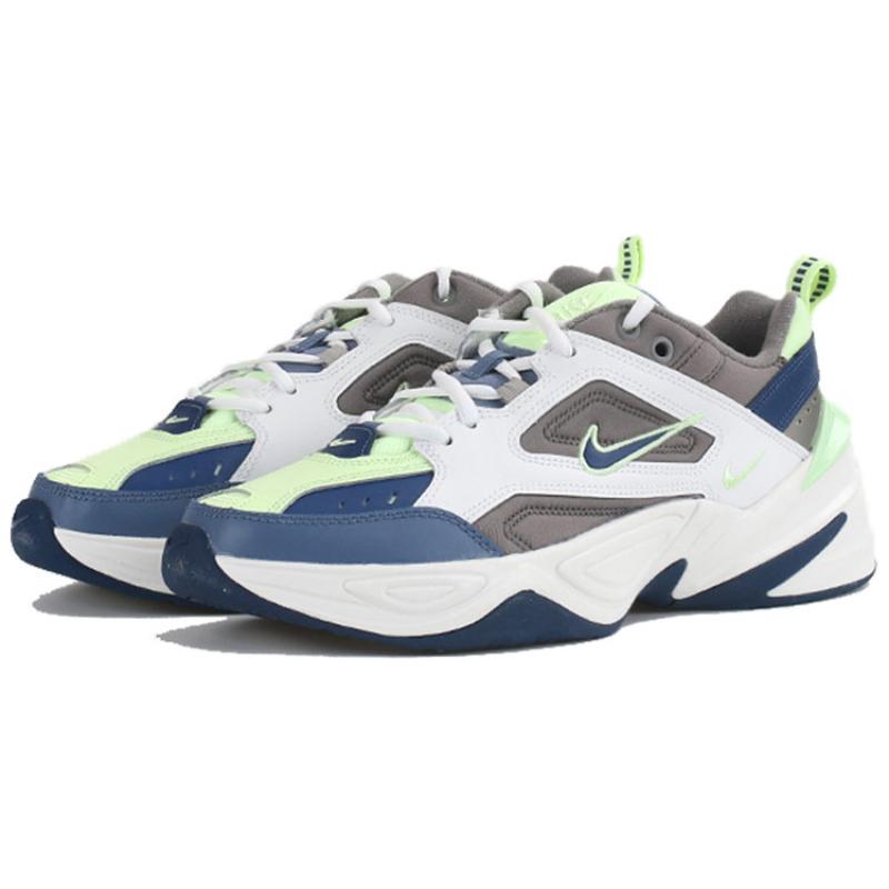 Nike M2K Tekno White Coastal Blue Chunky Sneakers AV4789-106