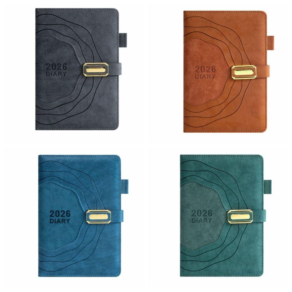 English 2026 Schedule Notepad Thickened Paper Diary New Daily Planner Book  Time Management