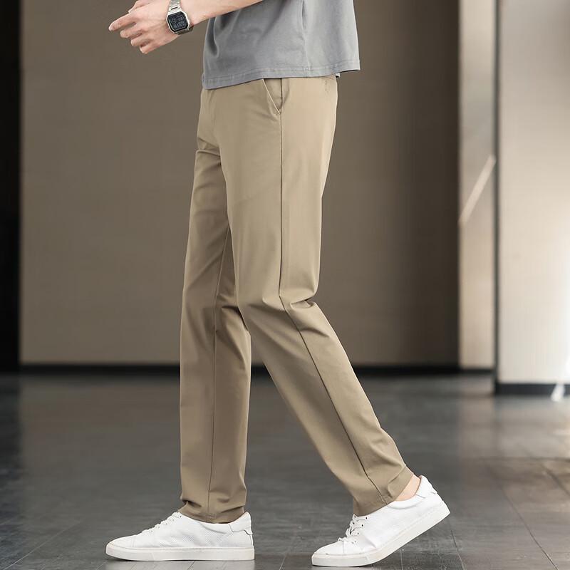 

FAPAI Men s Easy Care Business Casual Lightweight Pants 36