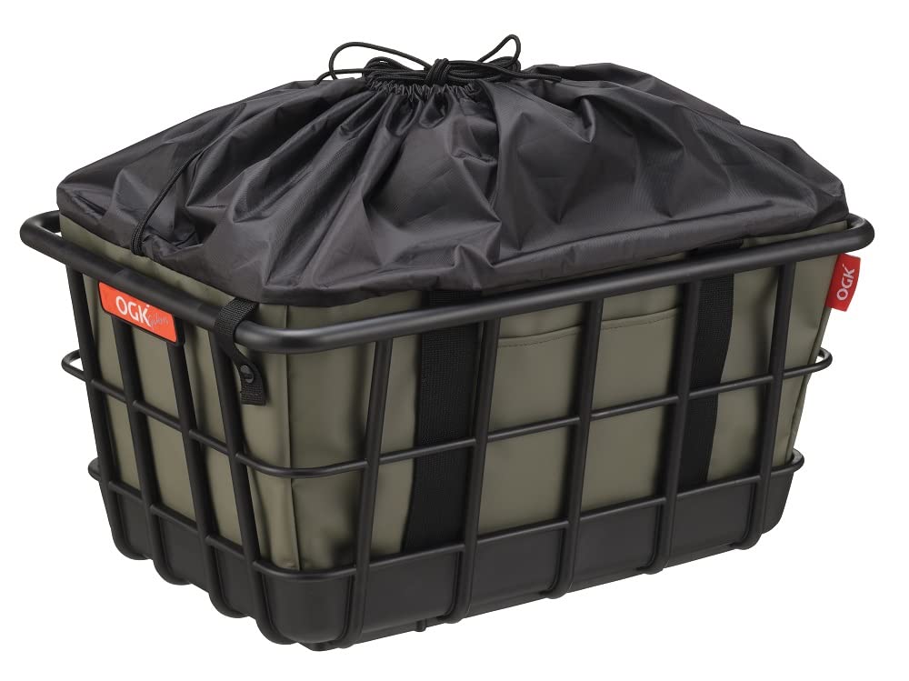 OGK Giken Rear Basket with Inner Bag RB-020 + TN-017R