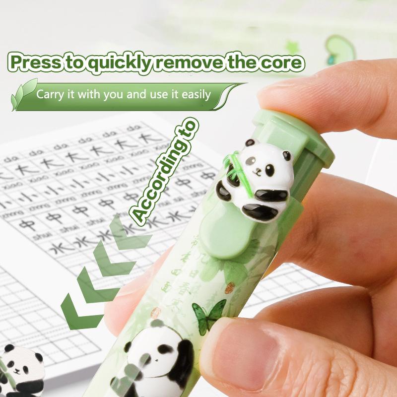 Sliding Retractable Pencil Eraser Cartoon Capybara Slide Erasers Cute Push-Pull Design Student Rubber Eraser Office Supplies