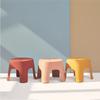 Plastic Bathroom Bath Stool Colorful Row Foot Stool Shoe Changing Stool  Bathroom/Living Room