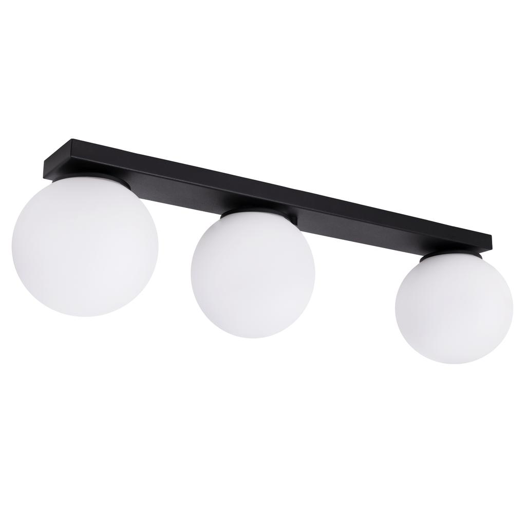 ALTA WHITE CEILING LAMP 3-FLAT WIDE BASE E14