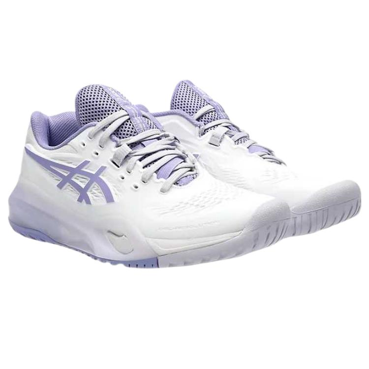 Asics Gel Resolution X Synthetic Leather Round Toe Comfortable Low Top Tennis Shoes Women Sneaker 1042A279-105