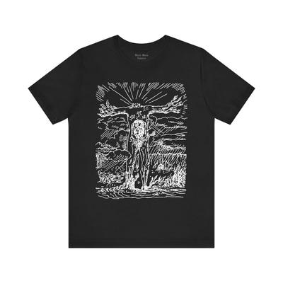 Kopfloser Andre Masson Kunst Acephale Seltsames Hemd Retro Surrealistisches T-Shirt Gruselig Seltsam Da Vinci Herren- und Damen-T-Shirt