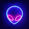 Alien Neon Lights, LED Signs Logo Light, Atmosphere Lamp, for Kids, E-sport Room, Camping, Hotel, Shop, Game, Art, Home Decor
