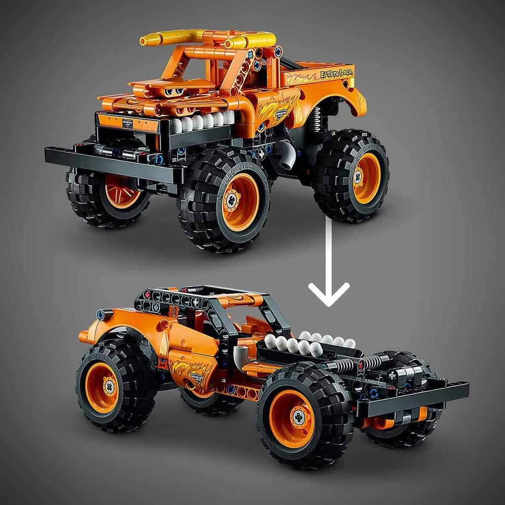 LEGO Technic Monster Jam™ El Toro Loco™ 42135 Bausteine, Truck, MINT-Lernspielzeug für Jungen ab 7 Jahren