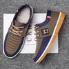 New Cloth Shoes Men's Lace-up Work Shoes Breathable Versatile Casual Shoes Cloth Shoes Lazy Shoes Deodorant Men's Shoes