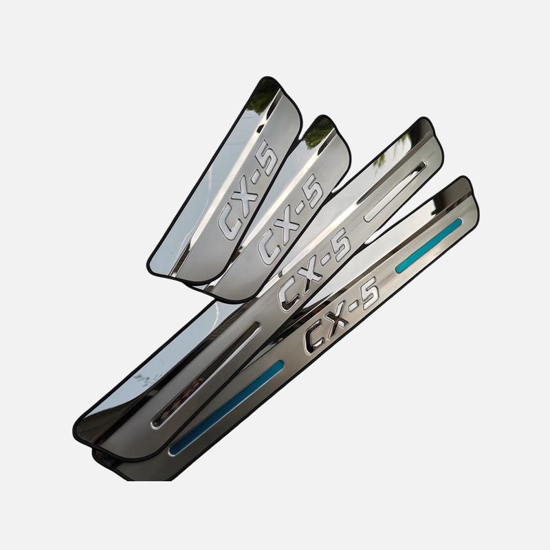 17-23 Mazda CX-5 Stainless Steel Door Sill Decorative Strips