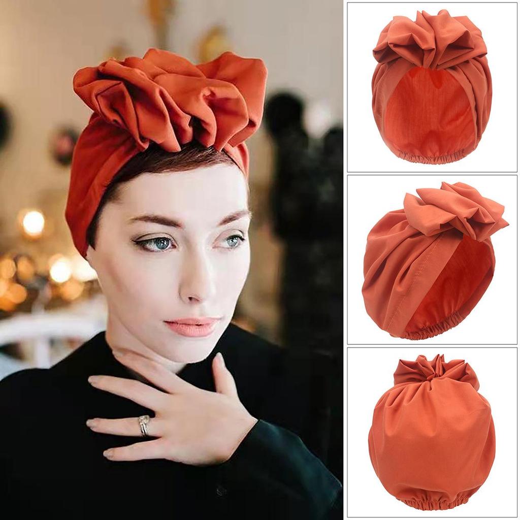 2022 Women's Retro Floral Headscarf & Pullover Hat - French & American Style