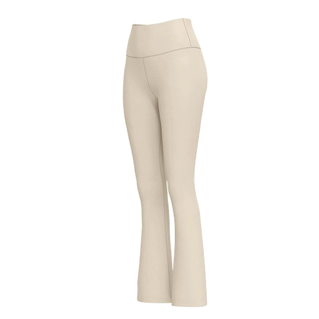 Womens Pants Casual Pants With Pockets Pull Flare Slacks High Waist Stretchy Trousers