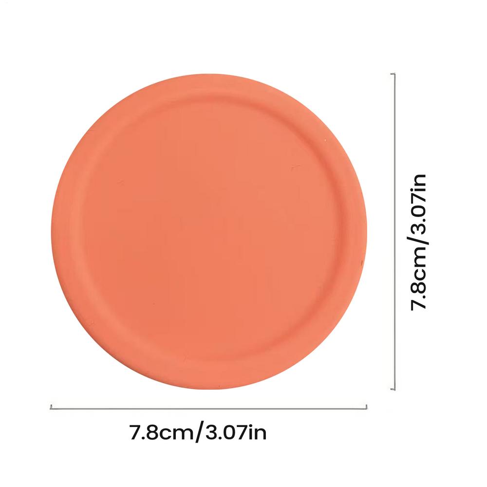 

Silicone Lids For Cans 2 Pieces Standard Size Fitting Jar Lids Dishwasher Safe Can Cover For Travel Camping Office Kitchen