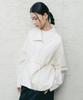 Afterglowool High-Neck Button Cotton Shirt Jacket_Ivory