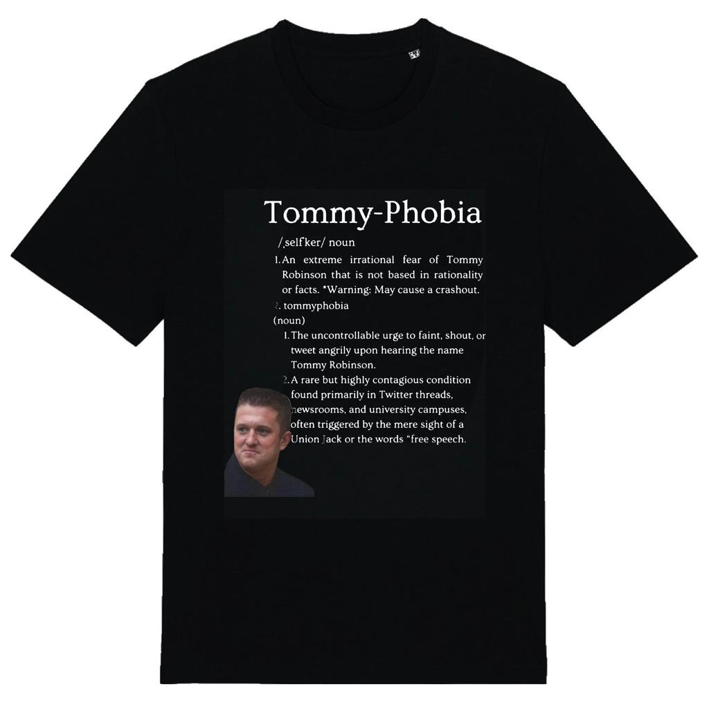 Tommy-Phobia - Unisex T-Shirt Justice MBGA Political Prisoner Justice British GB