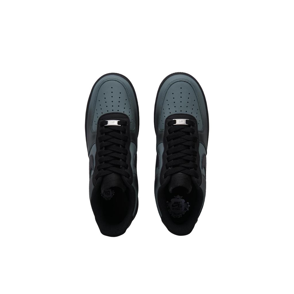 Nike Air Force 1 Pluto Abrasion Resistant Low top Skateboard Shoes Unisex Black CW2288-001(Team1102-)