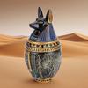 Ancient Egypt Anubis Bastet Divine Jar Pet Dog Cat Urn Resin Ornament Gift Travel Pharaoh Souvenir Ornament Handicraft