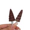 Conical Sandpaper Grinding Head With Handle, Sandcloth Grinding Head, 6mm Round Handle, Polished Pointed Impeller