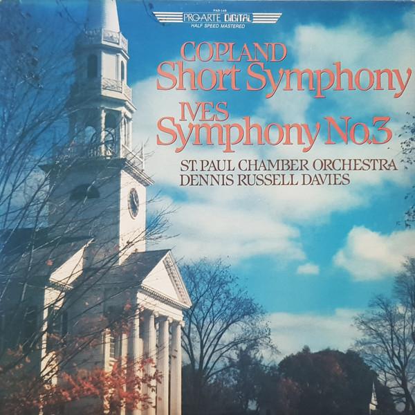 

LP Record SAINT PAUL CHAMBER ORCHESTRA, DENNI - Copland, Ives, Short Symphony / Sym PAD149 PRO-ART DIGITAL 1983 US Classical Used