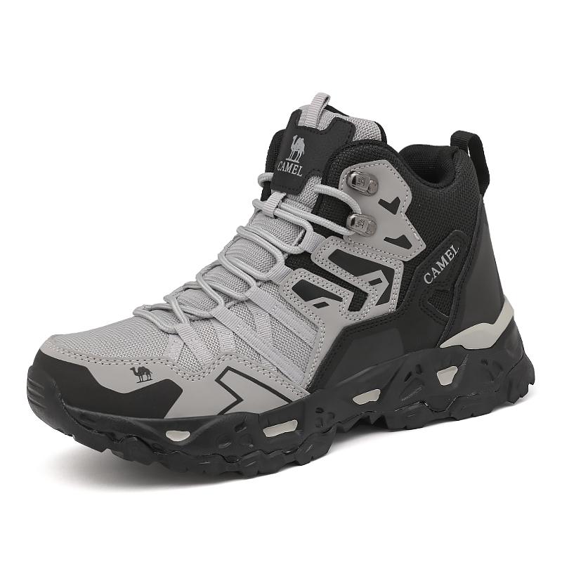 Mens Hiking Shoes Outdoor Sports Non Slip Camping Boots Breathable Durable Mountain Walking Trekking Shoes for Men