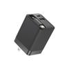 65W UK/US/EU GaN Phone Charger Adapter Built-in Retractable Charging Fast For IPhone Cable IPad E4S8