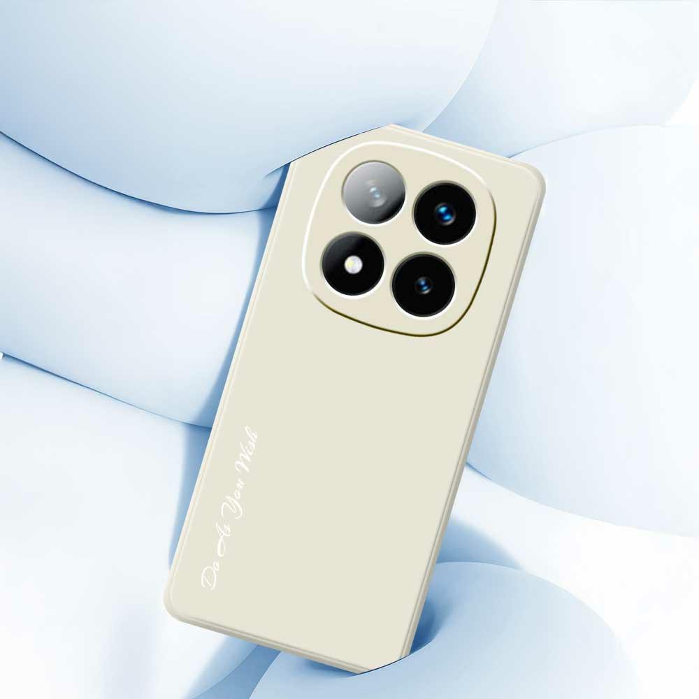 DO AS YOU WISH For Xiaomi Redmi Note 14 Pro+ 5G Case Straight Edge TPU Phone Back Cover Precise Cutouts