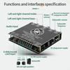 S350H 2.1Channel TPA3251 Bluetooth Power Amplifier Board Module High & Bass Subwoofer 220W*2 + 350W with APP Control Android IOS