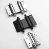 Stainless Steel Free Door Hinges with Inner and Outer Double Opening Automatic Door Closing Thickened Spring Silent Hinges