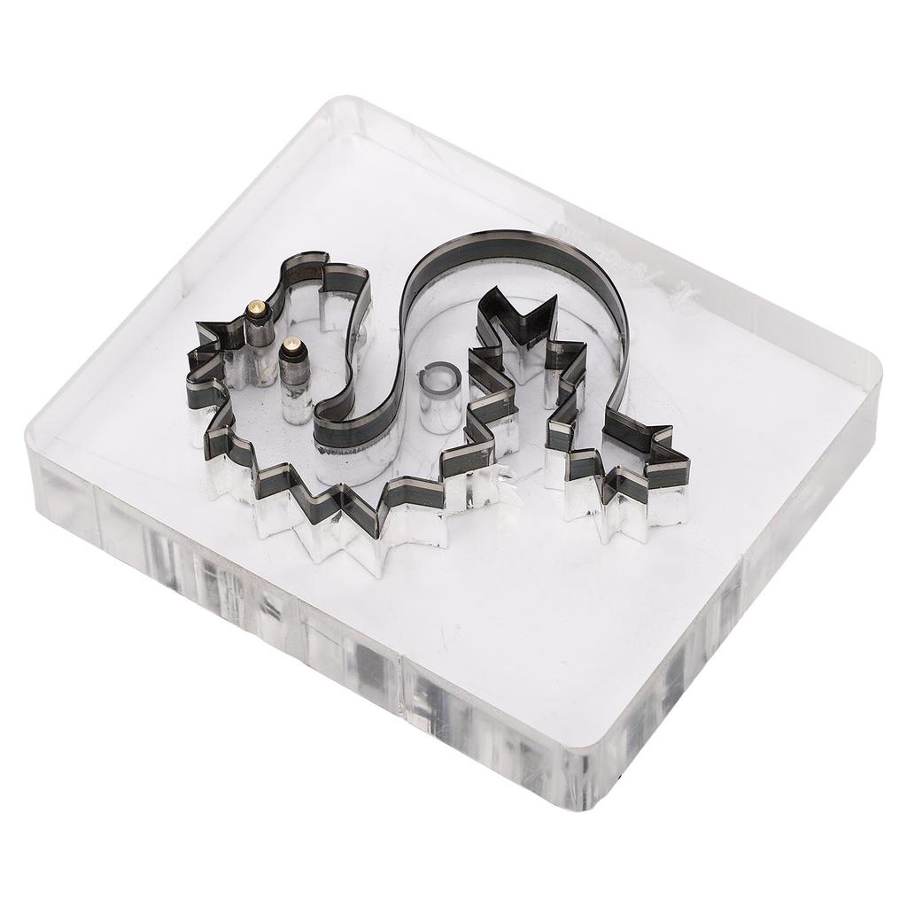 Schneiden Stanzen Sterben Drachen Muster Schnelle Saubere Arbeit Legierung Stahl Leder Stanzen Form Cut Form