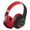 Extra Bass 15 Hours Music Time Wireless On Ear Earphone Headphone With Customize RGB Led Light