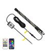 1ft LED Whip Remote RGB Chasing Antenas LED Light For ATV Polaris RZR UTV Buggy