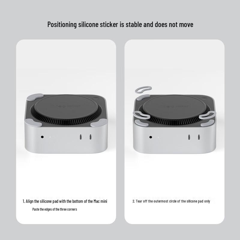 Hagibis Mac Mini M4/M4 Pro Desktop Stand