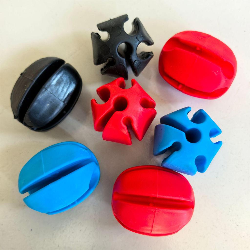Silicone Fishing Rod Fixator Ball - Tackle Gear Retractor