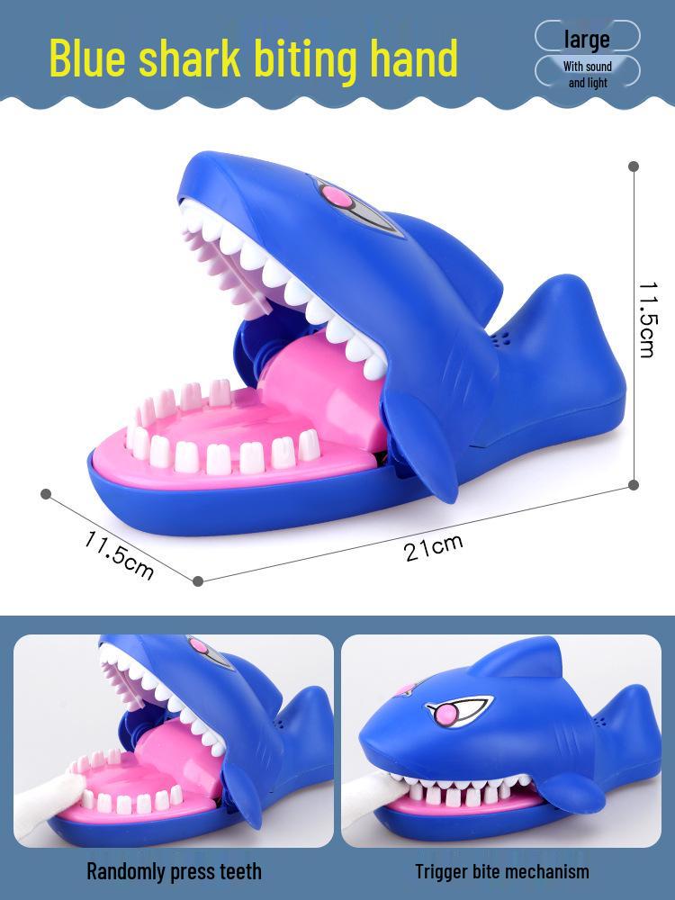 Dinosaurier Krokodil Handbeißspielzeug: Großes lustiges Streichspiel für Kinder