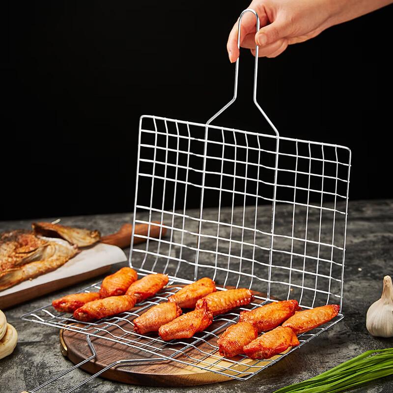 Suncojia 304 Stainless Steel Grilled Fish Clip