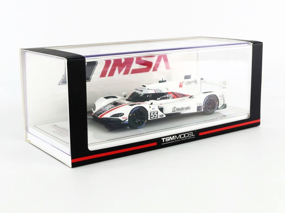 TSM MODEL Scale Mazda DPi IMSA Daytona 24 Hours 2021 3rd Place Mazda Motorsports Finished Model TSM430554 1/43 RT24-P #55